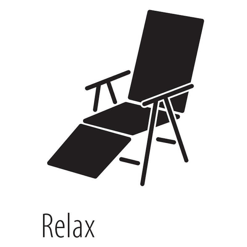 Relaxsessel 175x50x4cm 511230 Auflage Best Soft-Line D.1230