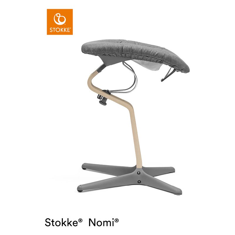 STOKKE® Nomi® Newborn Set V2 grau/blau Base schwarz 625905